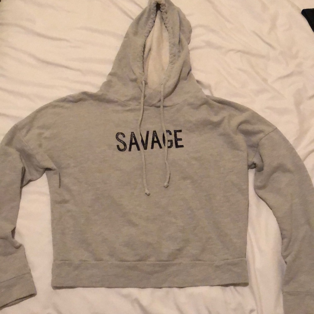 Savage Grey Sweater